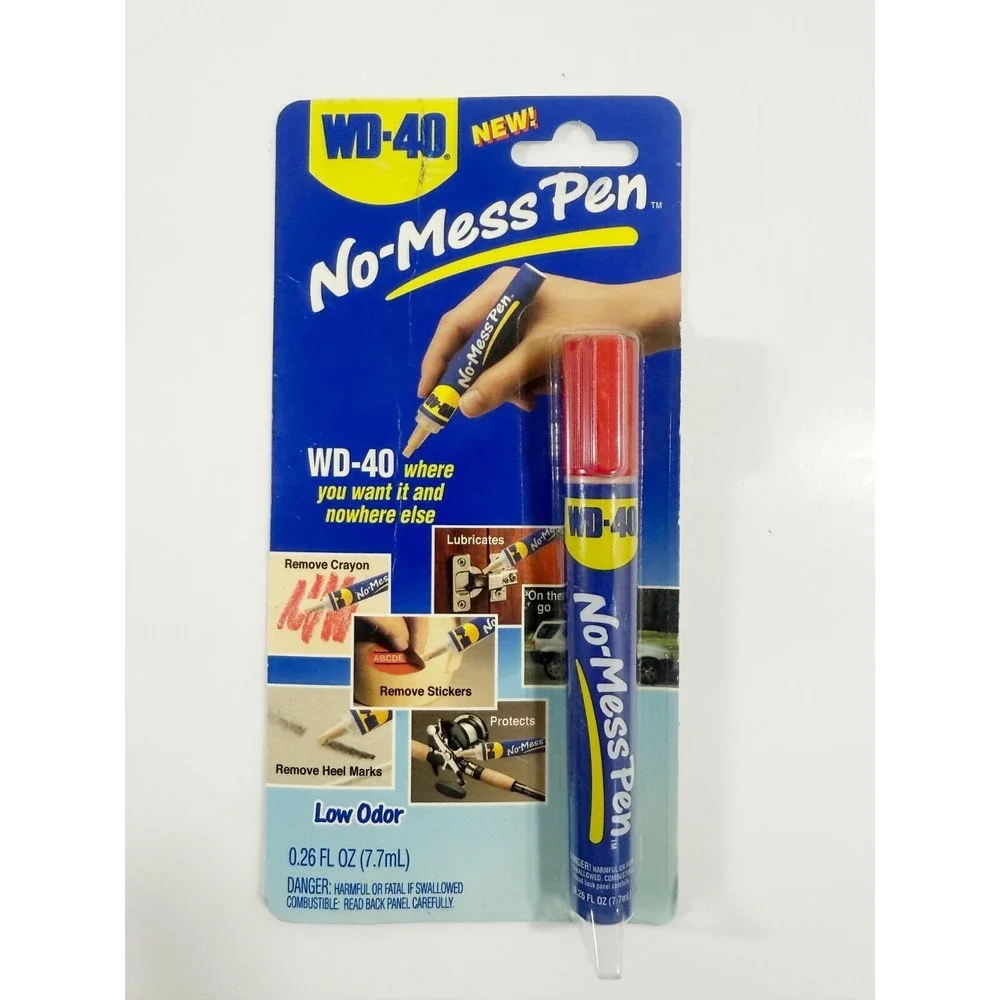WD-40 No Mess Pen Lubricates Protects Removes 0.26 oz Low Odor‎ WP003-01